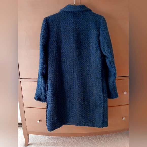 BCBGeneration Coat, Size S, Navy - Picture 2 of 10